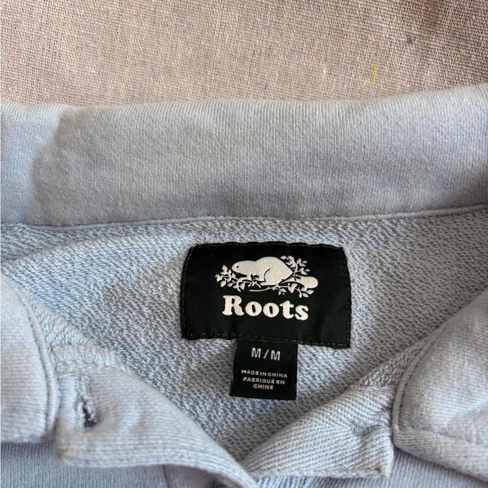 Roots Light Blue Pullover Sweatshirt - Picture 2 of 6